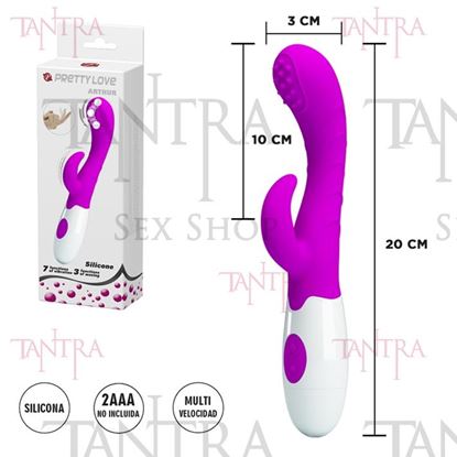 Estimulador de punto G con funcion de ondulacion y 7 vibraciones